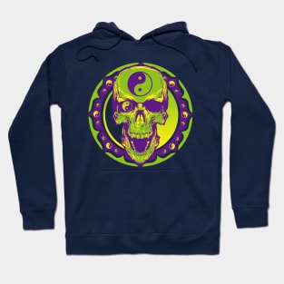 Skull of tai chi N°2 Hoodie